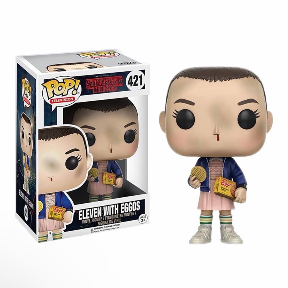 Funko Pop Stranger Things Eleven W-Eggo waffles #421 (vaulted)
